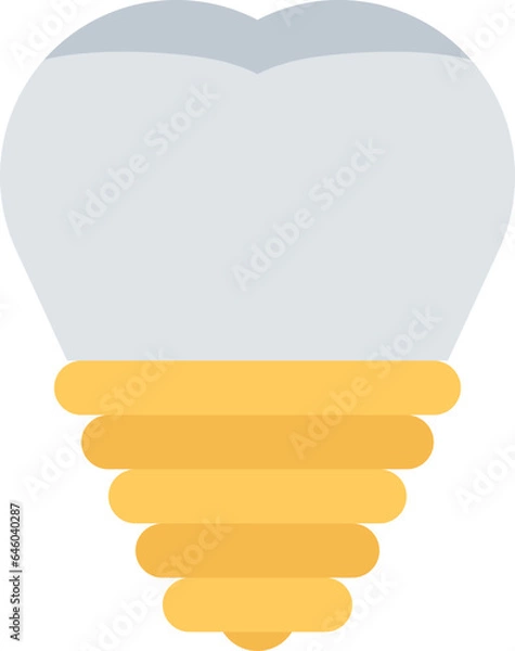 Fototapeta design vector image icons dental prosthesis