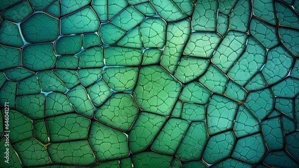 Obraz Microscopic Marvels: Plant Cells