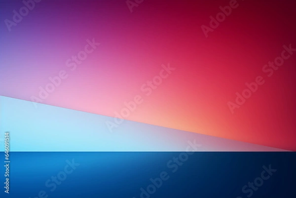 Obraz AI Generated, multi-colored abstract background, smooth lines, waves, rainbow color,