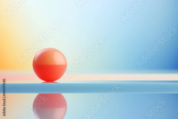 Obraz AI Generated, multi-colored abstract background, smooth lines, waves, rainbow color,