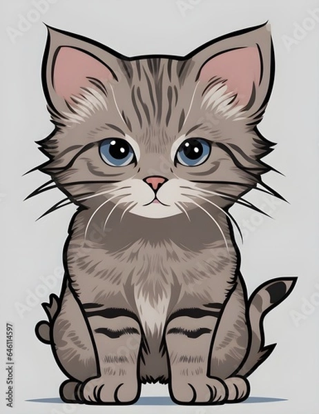 Obraz Lynx Cat Animated Sticker