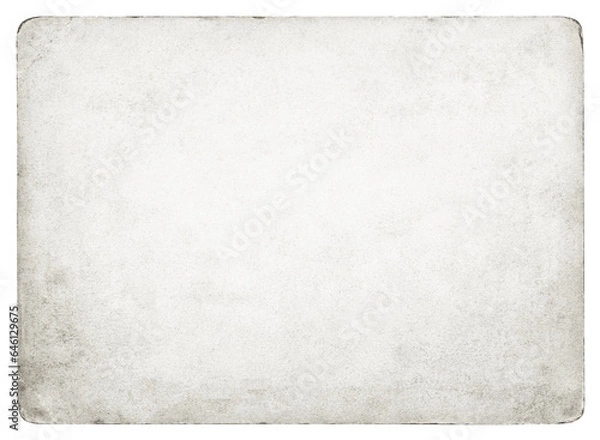 Fototapeta Vintage paper background isolated - (clipping path included)