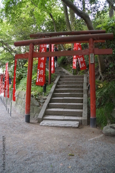 Obraz 丸山稲荷社の参道