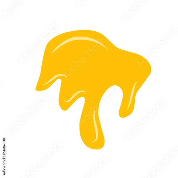 Fototapeta oil spill elements