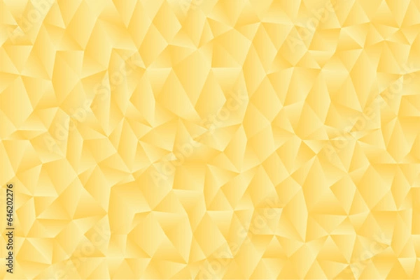 Fototapeta yellow geometric triangle pattern background