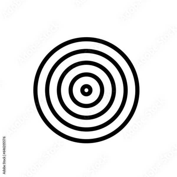 Fototapeta Tracker sport and fitness icon with black outline style. tracker, sign, symbol, line, fitness, sport, technology. Vector illustration