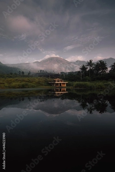 Obraz lake in the mountains