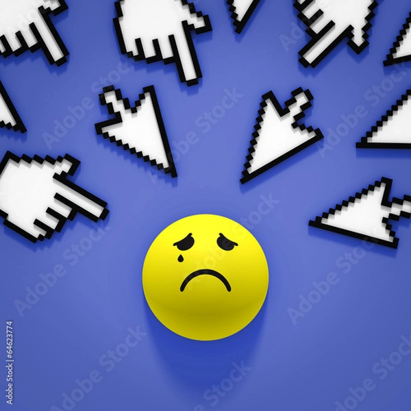 Obraz internet bullying