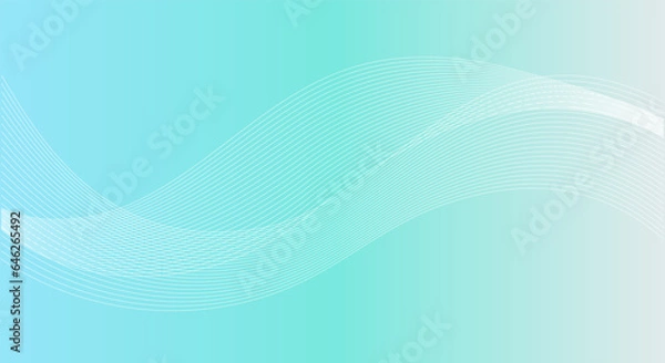 Fototapeta Elegant Lineart Gradient Background Template Wallpaper