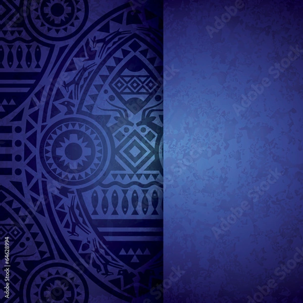 Obraz African background design.