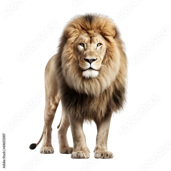 Obraz lion isolated