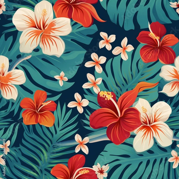 Obraz seamless floral pattern