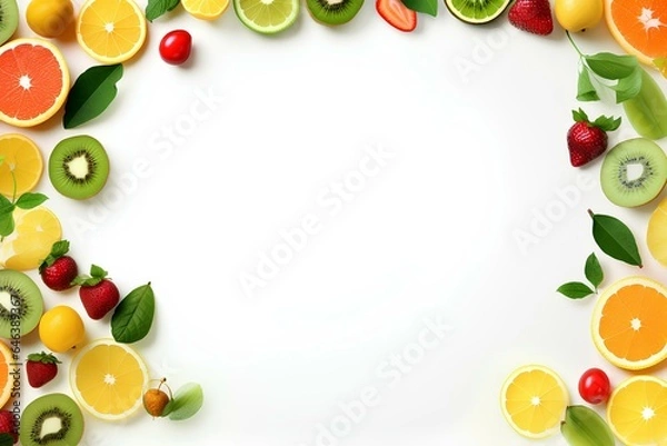 Fototapeta フルーツ（フレーム）

