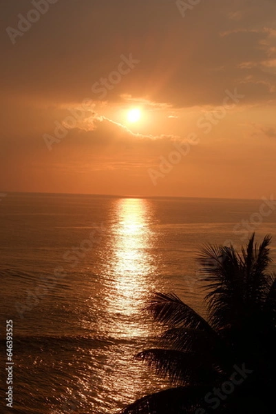 Obraz sunset at the beach