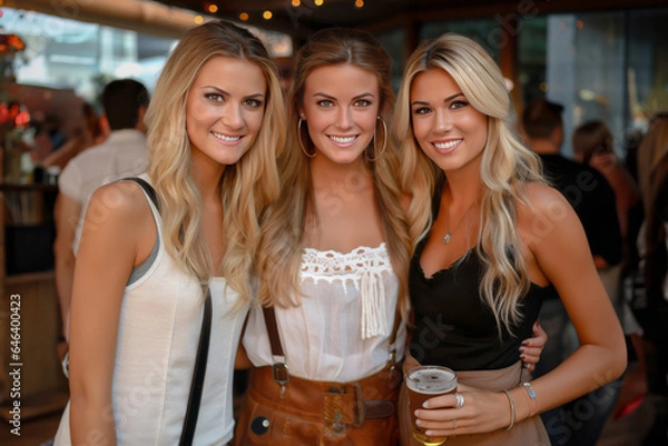 Fototapeta Festgäste