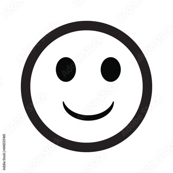 Fototapeta Emoji face reaction icon design