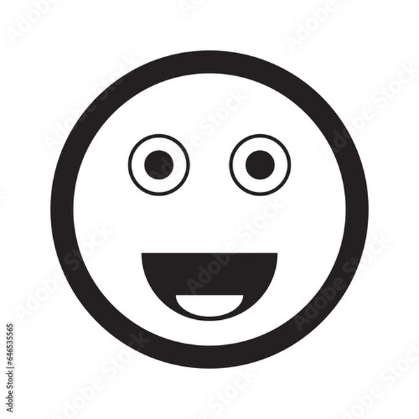 Fototapeta happy smiley face