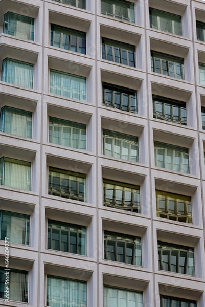 Fototapeta 高層ビルのファサード