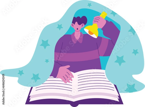 Obraz Back to School Late Study