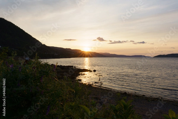 Obraz sunset on the sea