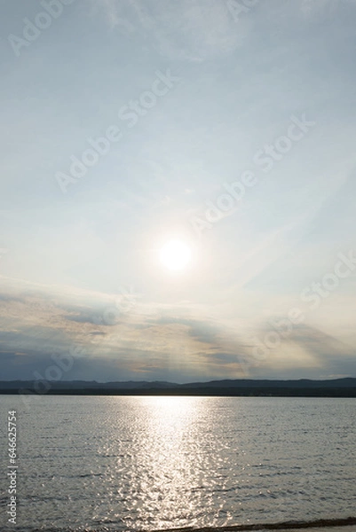 Obraz sunset over the sea