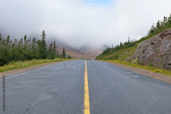 Obraz road to the mountains