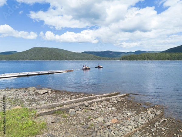Obraz lake in the mountains