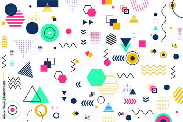 Obraz Sytle shape element