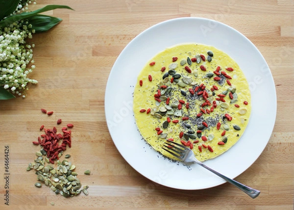 Obraz śniadanie dla biegacza