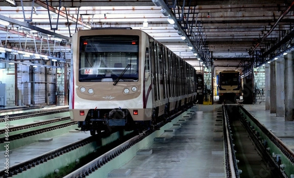 Obraz subway, train,