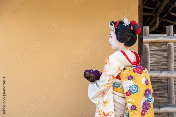 Obraz 京都祇園の舞妓のイメージ