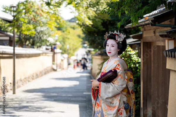 Obraz 京都祇園の舞妓のイメージ写真