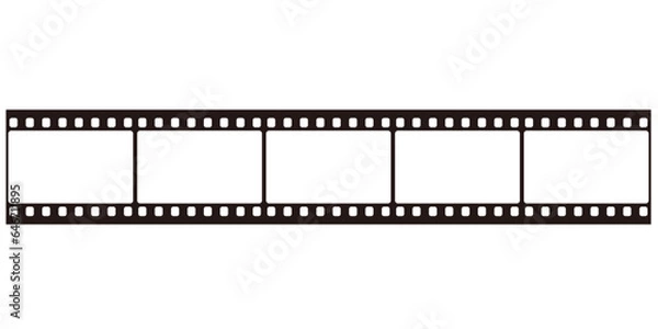 Fototapeta バナー、アイキャッチ画像に使える白黒の映画フィルム