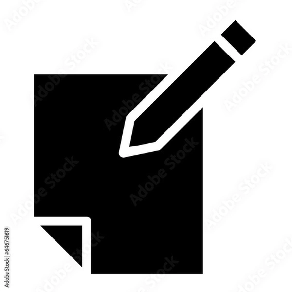 Fototapeta edit glyph 