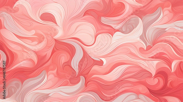 Fototapeta red soft softcolor abstract ornament delicate pattern