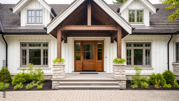 Fototapeta Hauseingang, generiert mit KI
