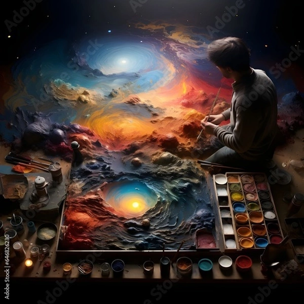 Obraz Paint the Universe