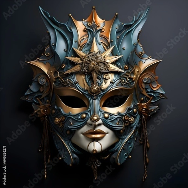 Obraz venetian carnival mask