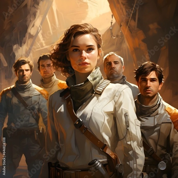 Obraz Futuristic Five