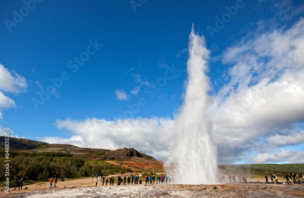 Obraz Geysir Haukadalur