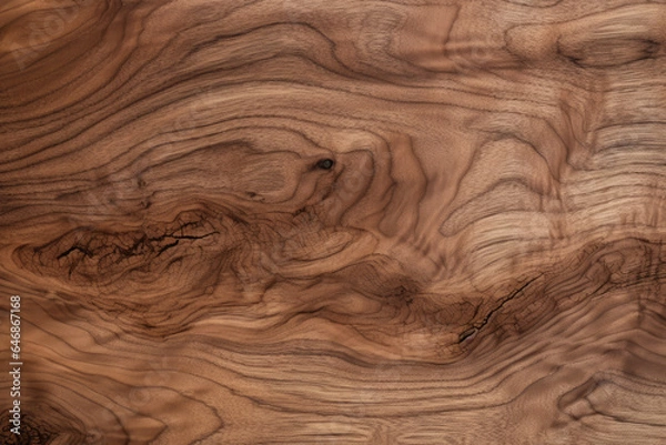 Fototapeta Enchanting Black Walnut: Exquisite Wood Texture Revealing Timeless Elegance, Captivating Craftsmanship, and Mesmerizing Natural Beauty
