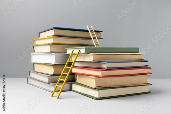 Obraz stack of books