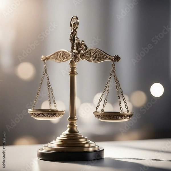 Obraz Justice lawyer scale