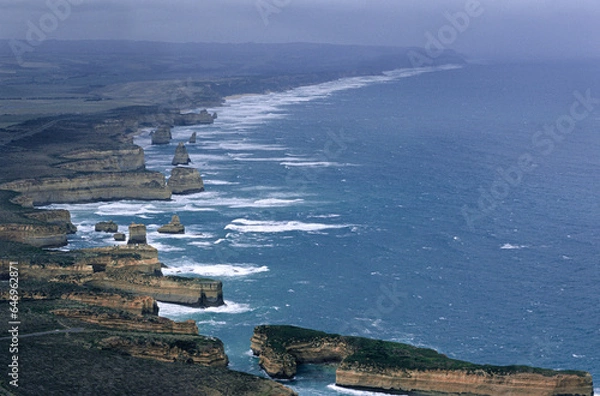 Obraz Blue from the air