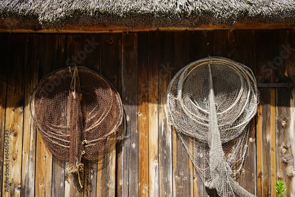 Obraz Museum of the Slovincian village in Kluki