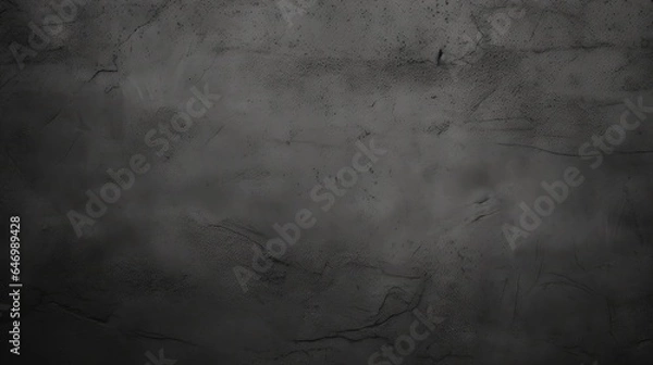 Fototapeta Dark gray natural wall texture background