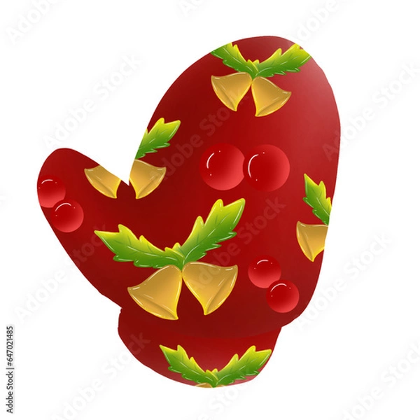 Fototapeta Christmas Gloves