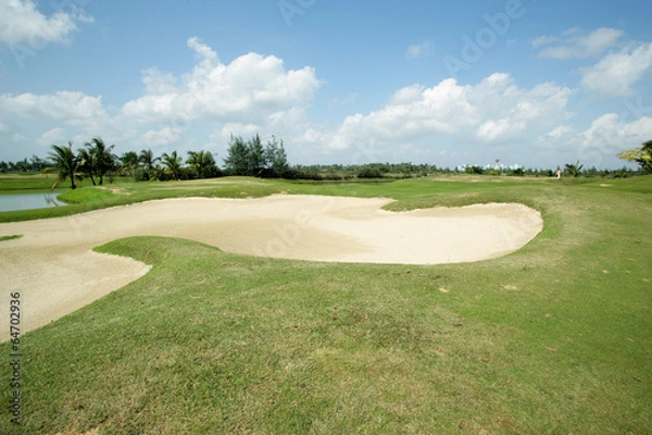 Fototapeta 골프장 풍경