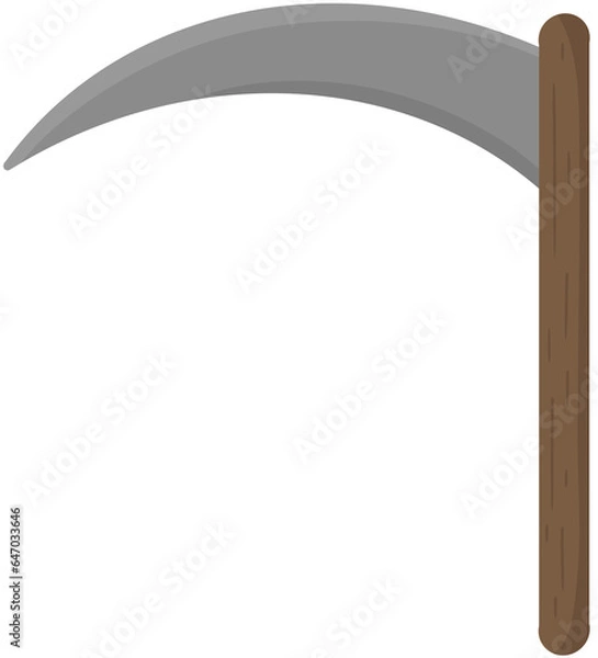 Obraz A simple axe with a wood handle