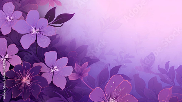 Obraz abstract floral background